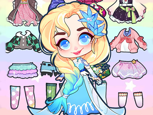 Hair Doll Dress Up img