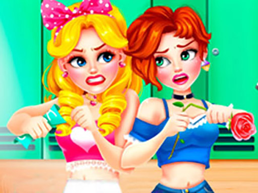 School Girls Battle Beauty Salon img